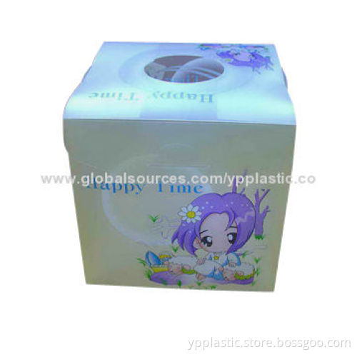 Plastic Printed Tissue Box